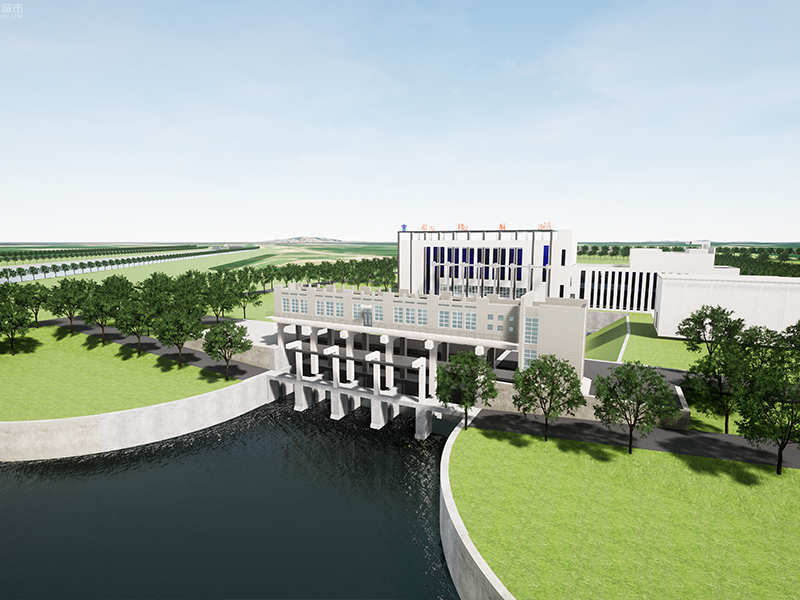 數字孿生南水北調鄧樓泵站建設1-完成鄧樓泵站基礎設施建設，補充視頻監控、算例服務器、網絡硬盤錄像機等硬件設施建設